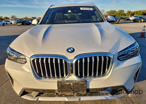 2023 BMW X3 Sdrive30I from USA, damaged, VIN WBX47DP04PN222387